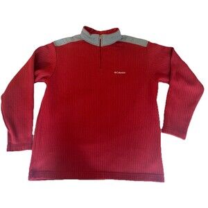 Columbia Pullover Sweater 1/4 Zip Men’s Size XXL 100% Polyester